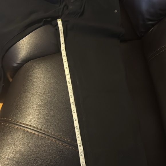 Hudson Women's Midrise Jeans Straight Leg Stretch Black Denim, Size 12/32 New - Picture 9 of 17